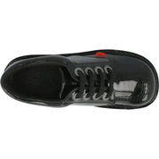 Kickers Kick Lo Black School Shoes