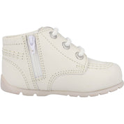 Kickers Kick Hi White Baby Boots