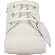 Kickers Kick Hi White Baby Boots