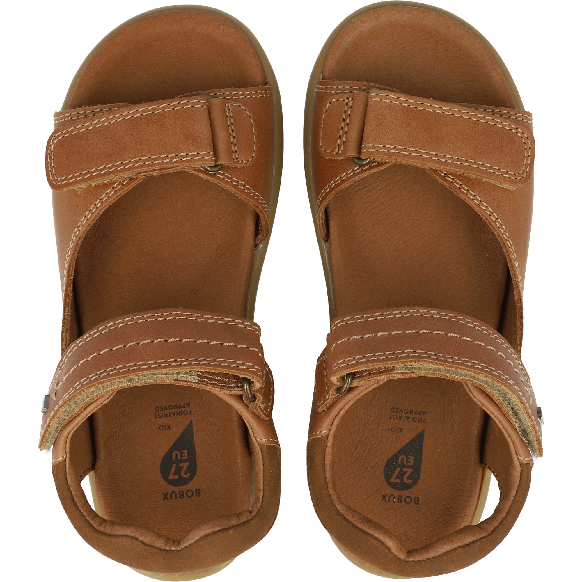 Bobux Driftwood Sandals Caramel