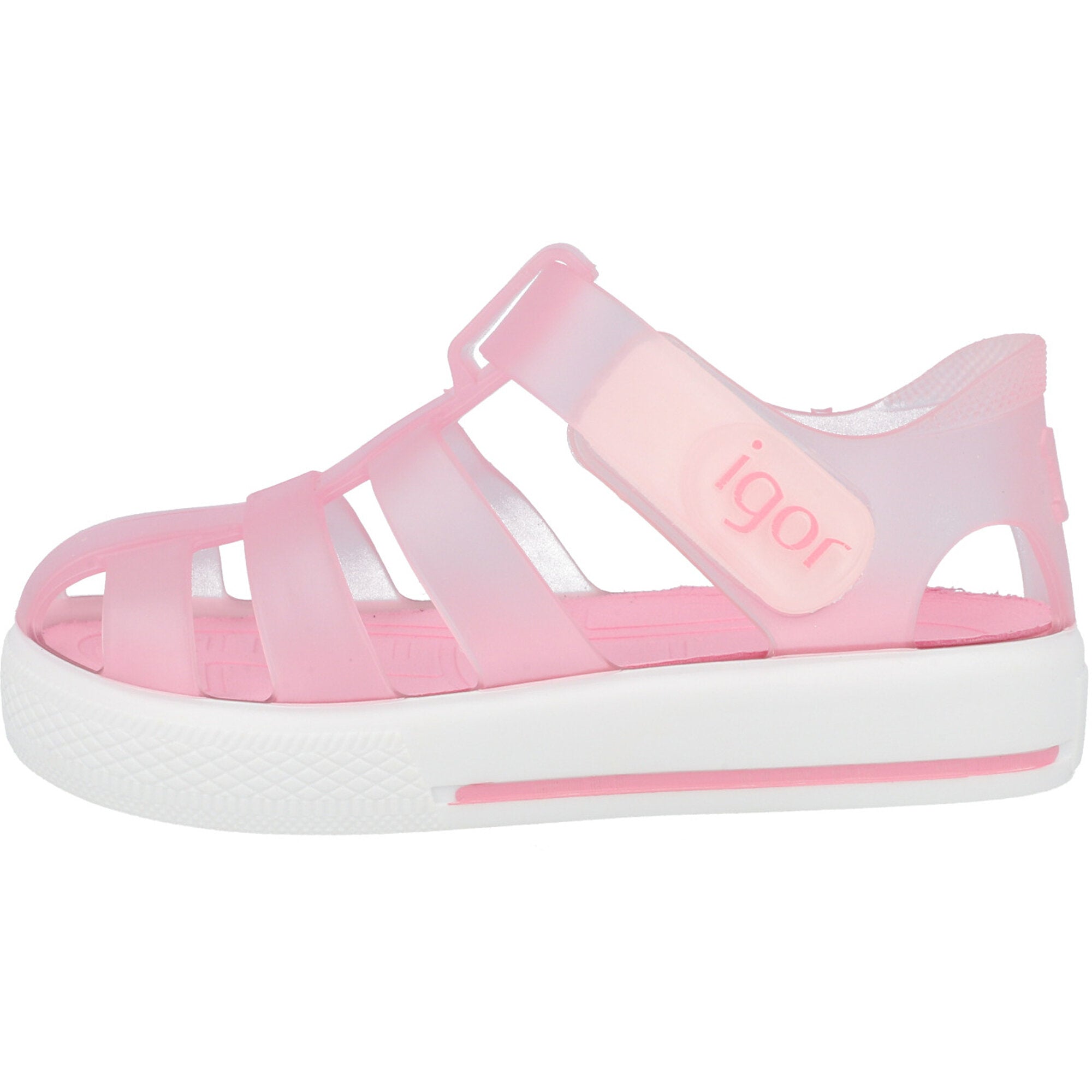 Igor Star Transparent Pink Sandals