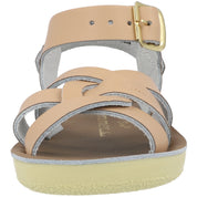 Salt-Water Sun-San Swimmer Latte Sandals