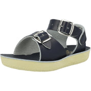 Salt-Water Sun-San Surfer Navy Sandals