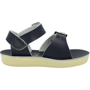 Salt-Water Sun-San Surfer Navy Sandals