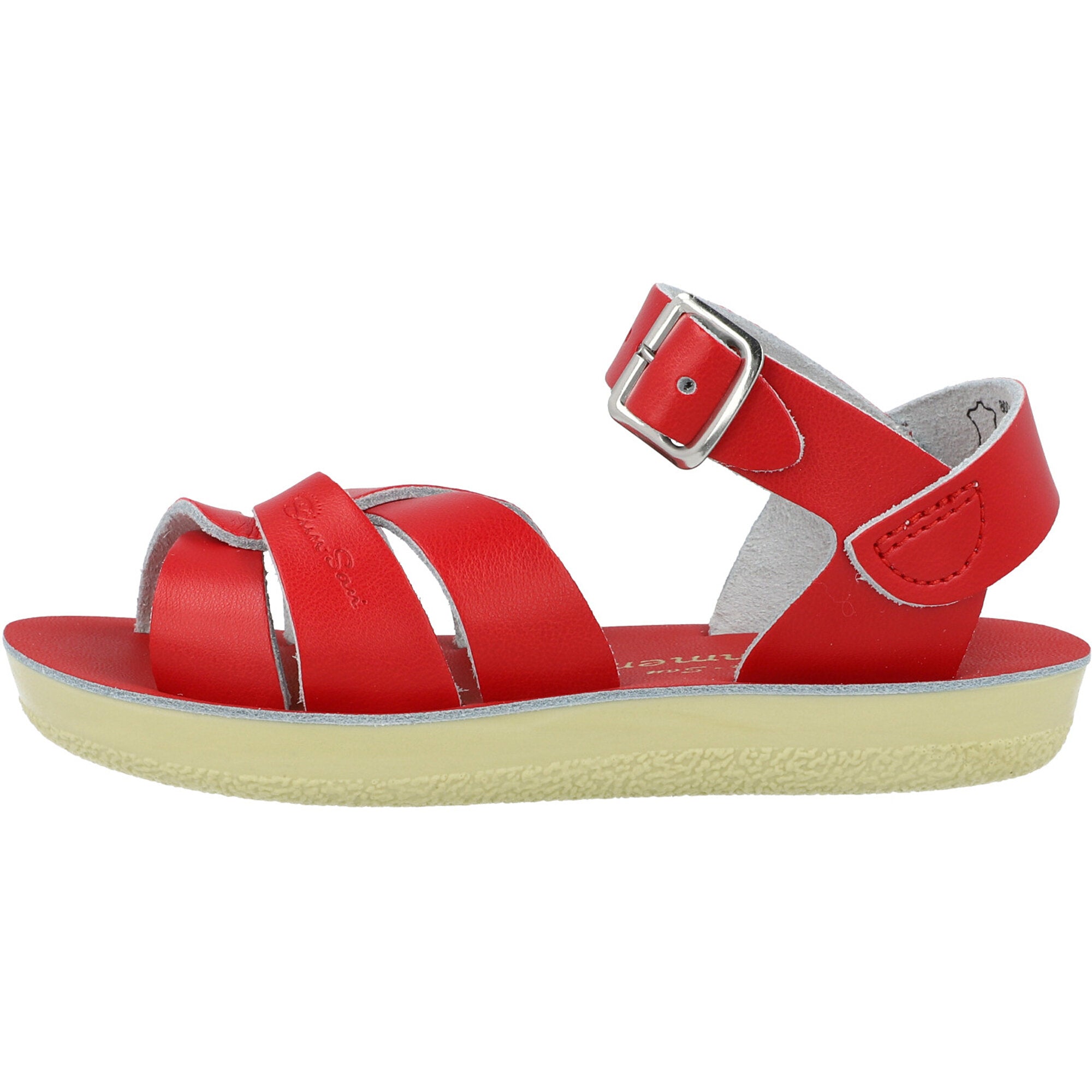 Salt-Water Sun-San Swimmer Red Sandals