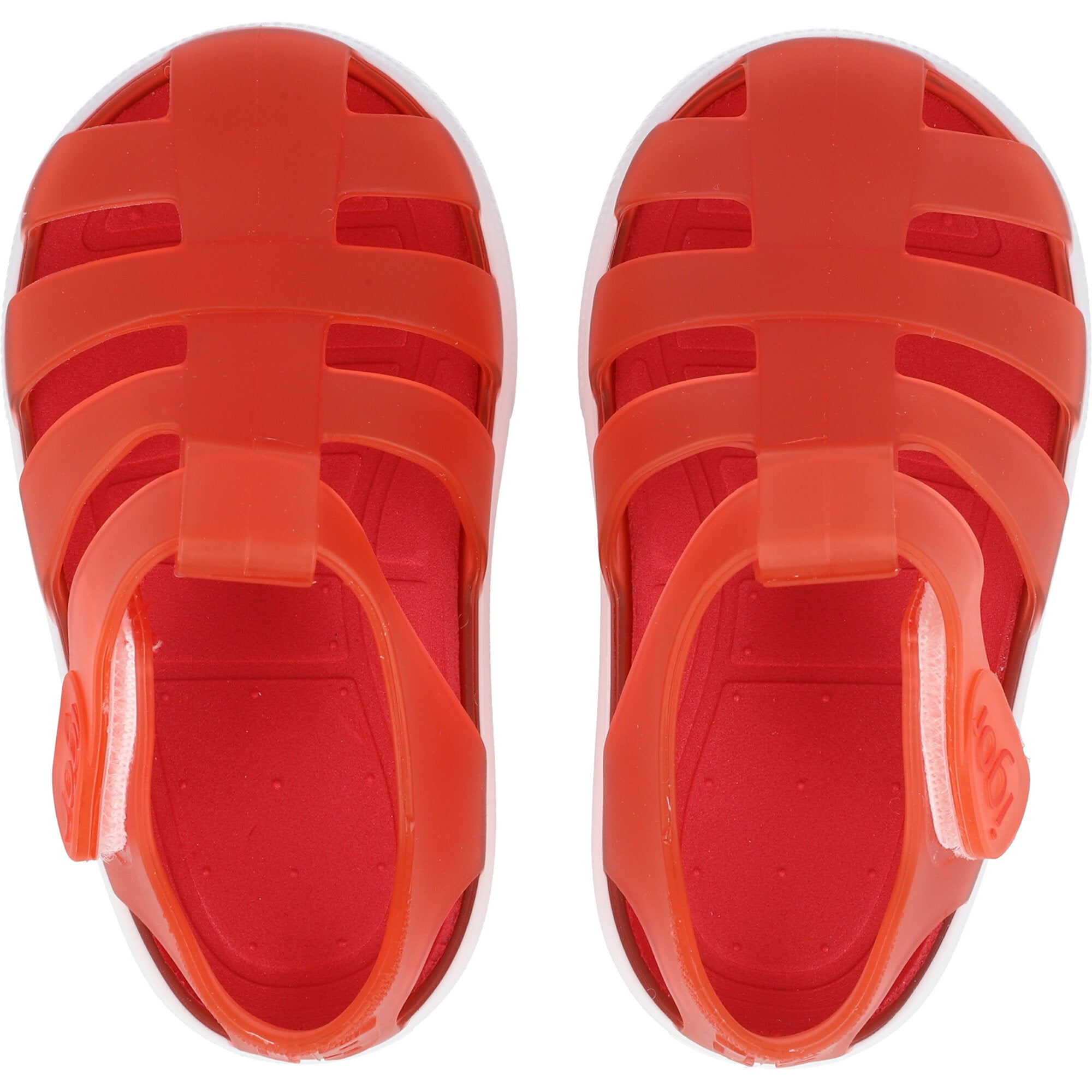 Igor Star Transparent Red Sandals