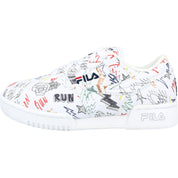 FILA Original Fitness Scribbles White Trainers