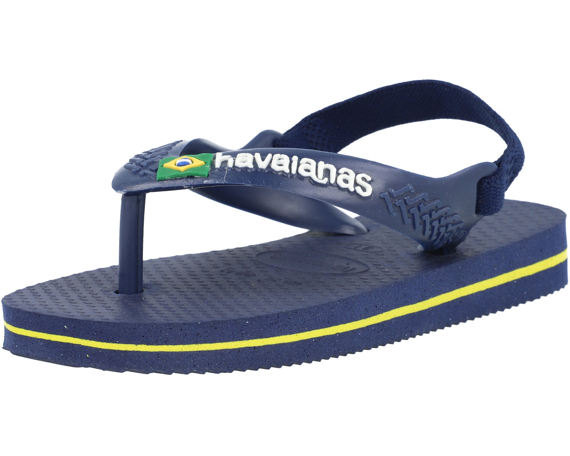 Havaianas Baby Brasil Logo II Navy Blue Flip Flops